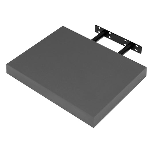 Étagère murale Woltu - 30 x 22,9 x 3,8 cm - MDF - 1 niveau - 10 kg - Gris