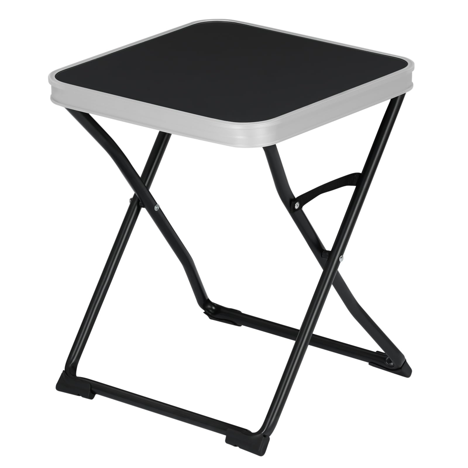 Table de camping Esituro - Pliable - Portable - Pour l'extérieur - 40,5 x 40,5 x 50 cm - Noir