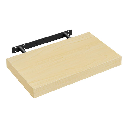 Étagère murale WOLTU RG9372kei - MDF plaqué PVC - chêne jaune - 40 x 22,9 x 3,8 cm