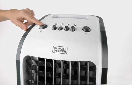 BLACK+DECKER Refroidisseur d'air - BXAC5E - 2 en 1 - Refroidit, humidifie et purifie l'air