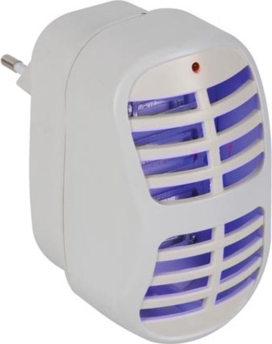 Perel insect killer électrique uv-led voltage grid 900V - 20 m² - blanc -10×10×7 cm