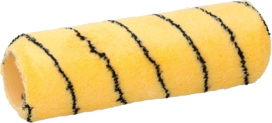 Kinzo 8-piece Paint Roller Set - 1 Bracket - 4 Rollers - 3 Brushes