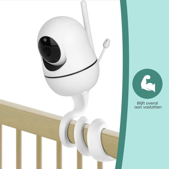 Innovaland - Support pour babyphone - Universel - Flexible - Support pour babyphone avec caméra - Baby Phone - Support standard - Support pour babyphone