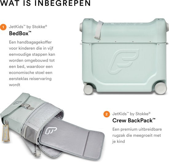 Valise de voyage JetKids™ by Stokke® - Green Aurora