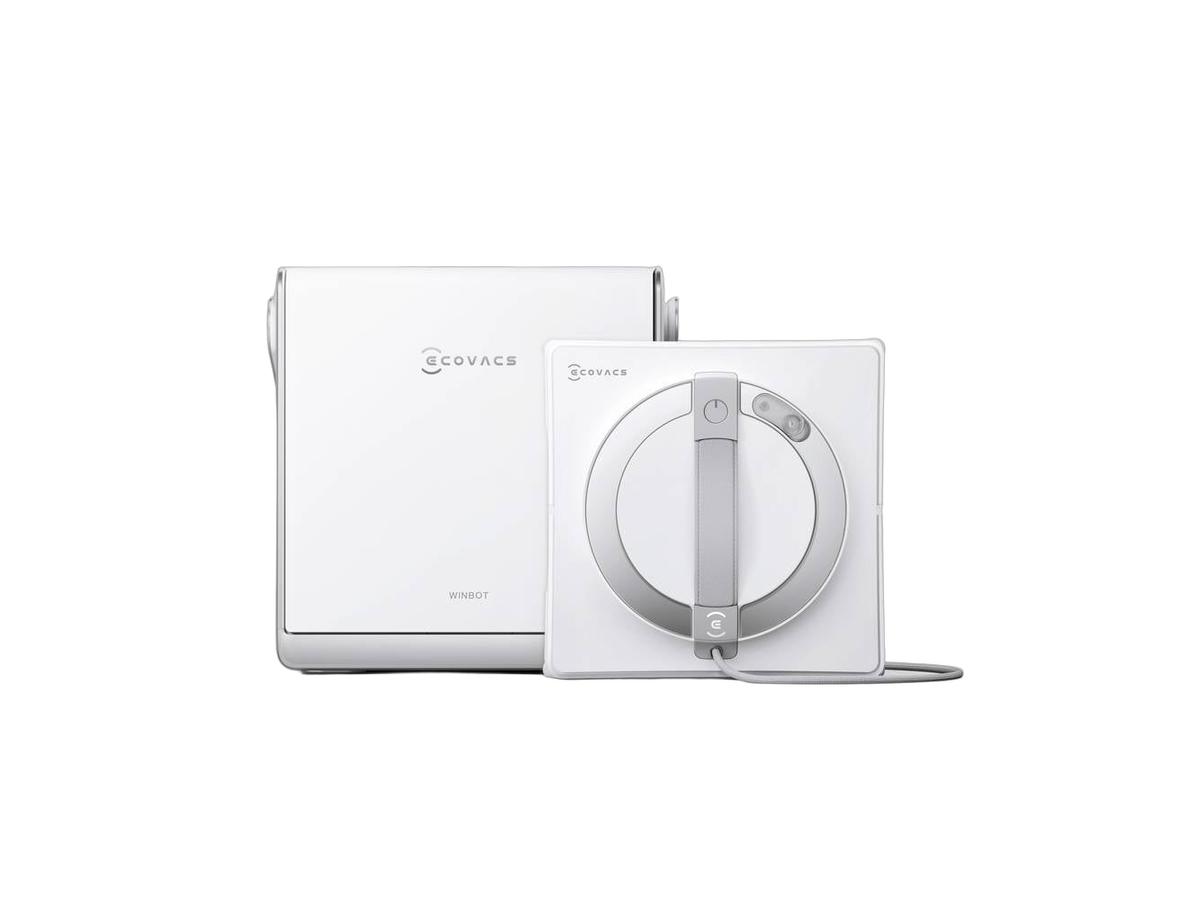 Robot lave-vitres Ecovacs Winbot W2 Pro Omni - Navigation avancée - Autonettoyant - Blanc