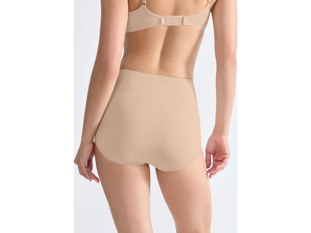 Slip Sloggi Pure Comfort H Maxi - lot de 3 - taille S - Skin
