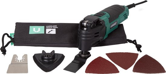 VONROC Multitool - Oscillant - 300W - Accessoires et sac de rangement inclus