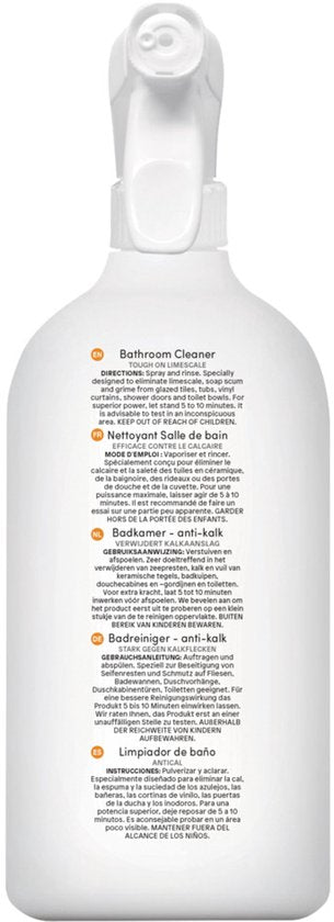 Nettoyant anti-calcaire pour salle de bains et WC