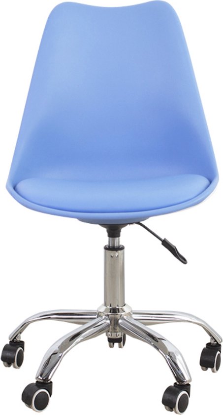 VDD Gaming - Chaise de bureau bleue réglable en hauteur - 42x48x97cm