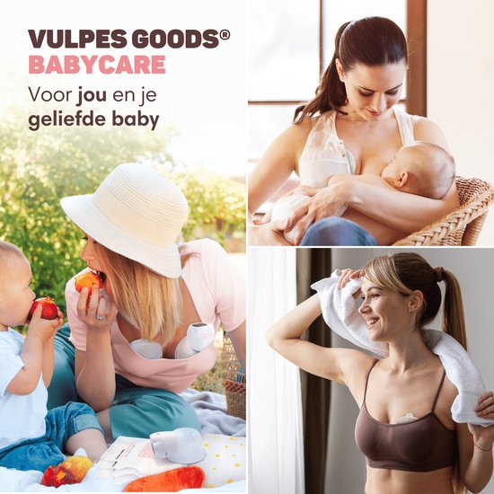 Vulpes Goods® Babycare - Leakshell - gobelet de recueil du lait maternel - gobelet de recueil du lait - gobelet portable - mains libres - recueil du lait maternel - leakshell - gobelet de recueil du lait maternel - sans BPA - gobelet de recueil 60ML
