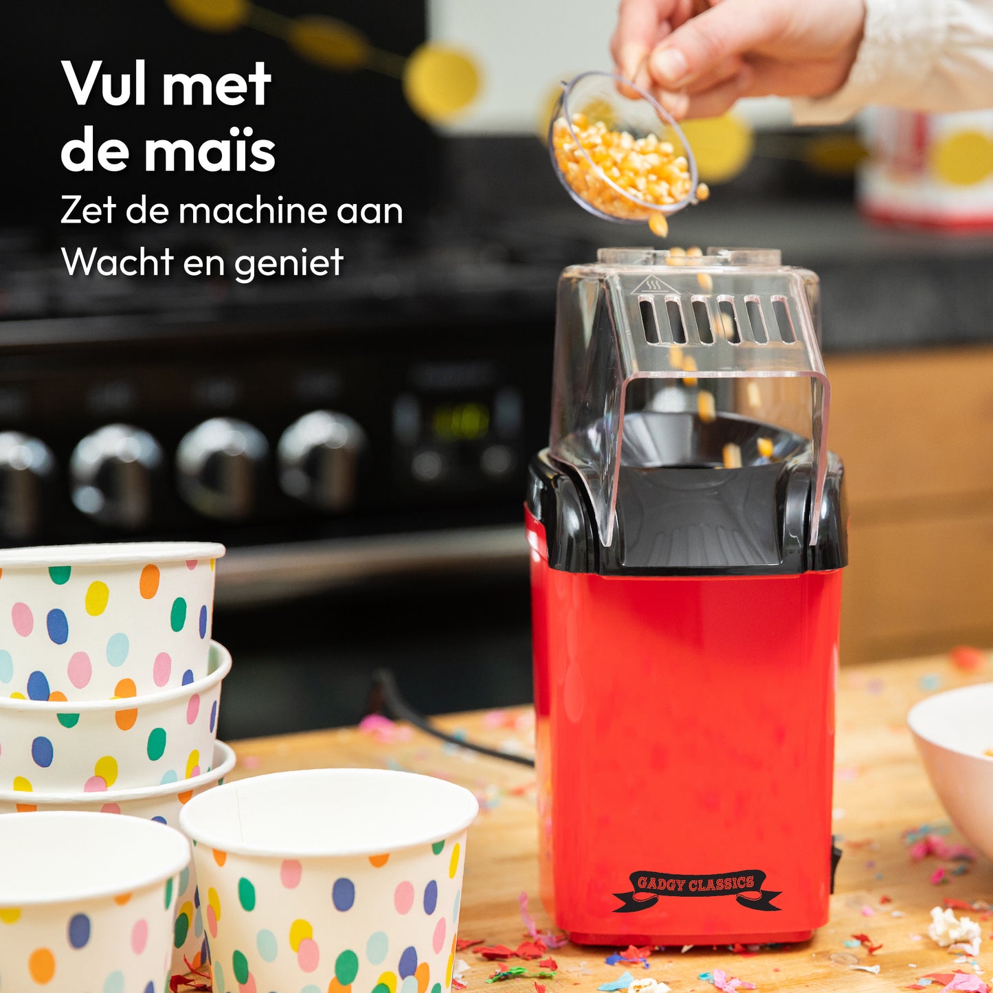 Popcorn Machine à air chaud Gadgy 1200 w