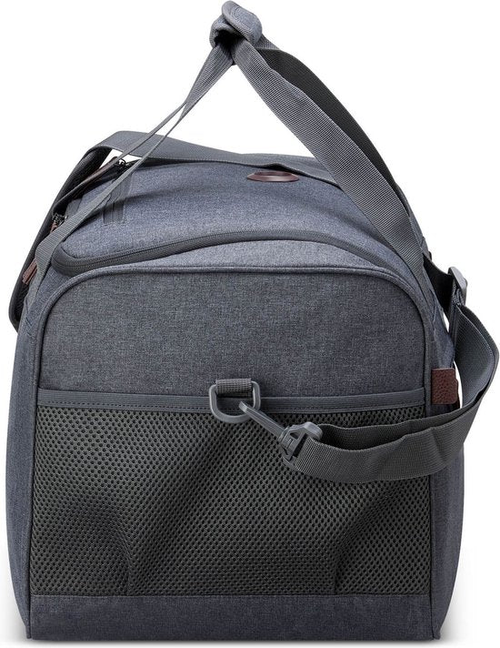 Delsey Paris Maubert 2.0 Weekender - Bagage à main Bagage de voyage 41L - RPET Durable - Serrure TSA - 50 cm - Anthracite