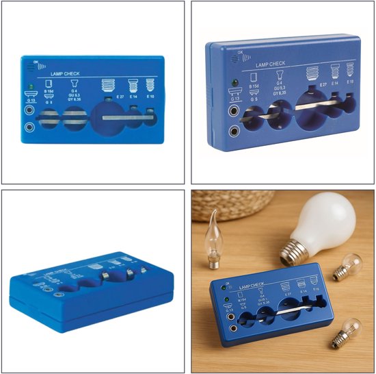 Testeur de lampes Velleman VTTEST8 - Indicateur sonore et visuel - Universel