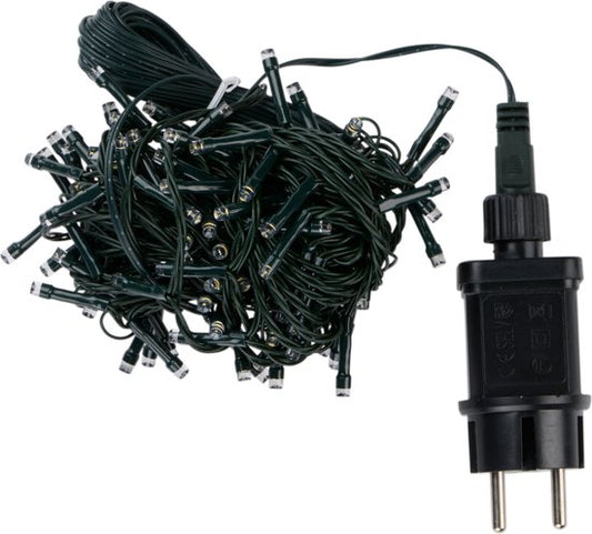 Arti Casa Christmas Lights - 10m Christmas Tree Lights With 120 LED Lights - Warm White - Convient pour l'intérieur et l'extérieur - 230V