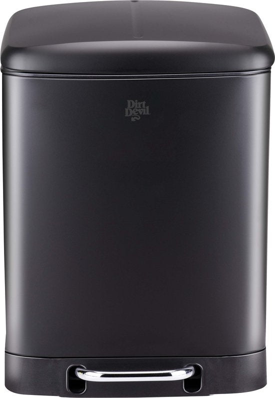 Dirt Devil Pedal bin - Séparateur de déchets - 2x 12L - Noir