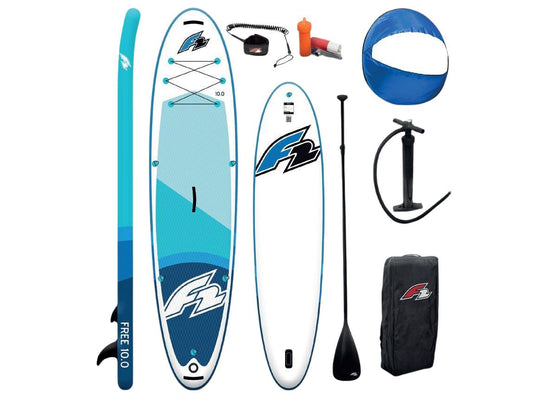 F2 Allround Supboard Free - SUP gonflable - 350 cm - Voile ronde