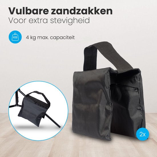 Auronic Backdrop System - Set complet - Sans toile - Réglable - 300 x 260cm