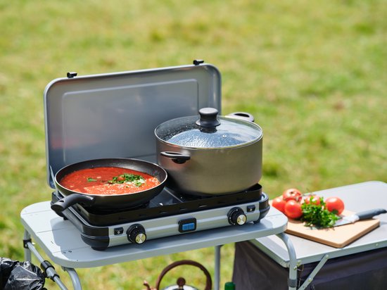 Campingaz Camping Kitchen 2 Maxi R : réchaud de camping - réchaud à gaz de camping à 2 feux