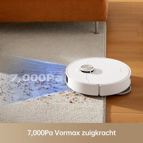 Dreame L10s Pro Ultra Heat - Robot aspirateur avec fonction de lavage à l'eau chaude - Détection et évitement d'obstacles