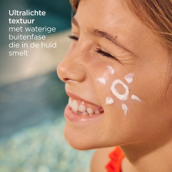 ISDIN - Pediatrics Fusion Water SPF50 - 50 ml - Crème solaire pour enfants