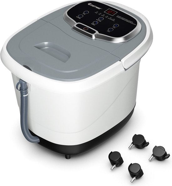 Coast appareil de massage des pieds bain de pieds appareil de massage spa bain de pieds shiatsu massage des pieds gris