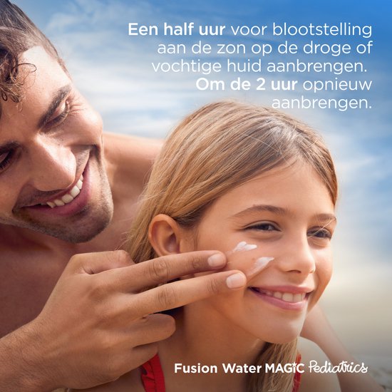 ISDIN - Pediatrics Fusion Water SPF50 - 50 ml - Crème solaire pour enfants