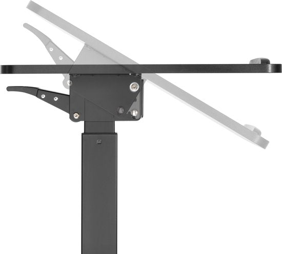 VDD Gaming - Table pour ordinateur portable - Bureau - Station assise - Station de travail - Hauteur réglable - Mobile - Support pour ordinateur portable
