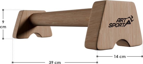 Barres d'impression en bois - L - 39x14x9 cm