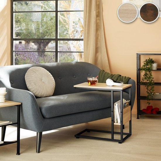 tectake - Table d'appoint Wigan industrial ligth - dim. 55 x 36,5 x 60 cm - 404278