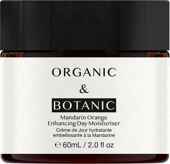 Crème visage Organic & Botanic à la mandarine, hydratante (60 ml)