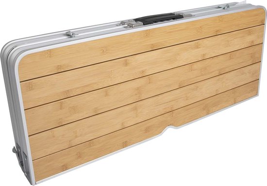 Bo-Camp - Table de pique-nique - Bambou - Pliable