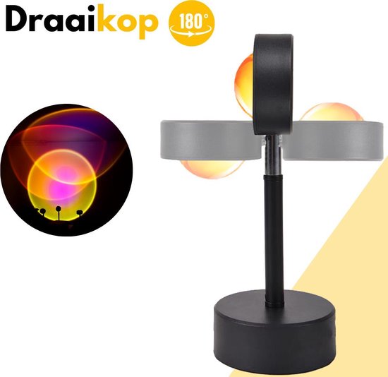 Lampe de coucher de soleil - Lampe de table - Veilleuse pour enfants - Veilleuse - Projecteur - Tiktok - Éclairage d'ambiance