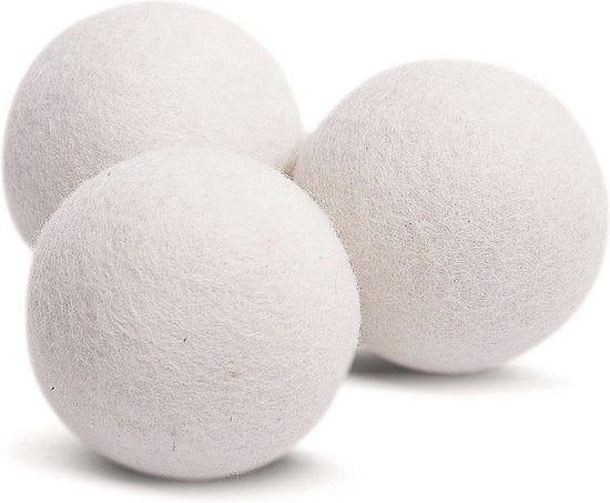 Boules de séchage en laine Scanpart - Boules de séchage - Boules pour sèche-linge - Boules pour tambour de sèche-linge - Lot de 3
