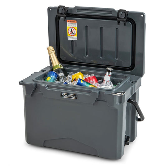 Glacière Coast - moulée par rotation - isotherme - 21 litres - grise