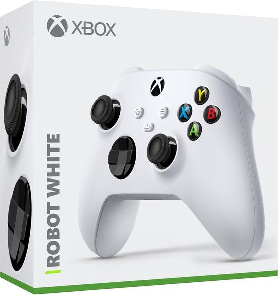 Manette sans fil Xbox - Robot Blanc - Xbox, PC, jeu en ligne