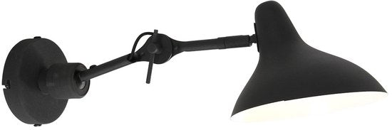 Applique murale Anne Light & home Kasket - Noir