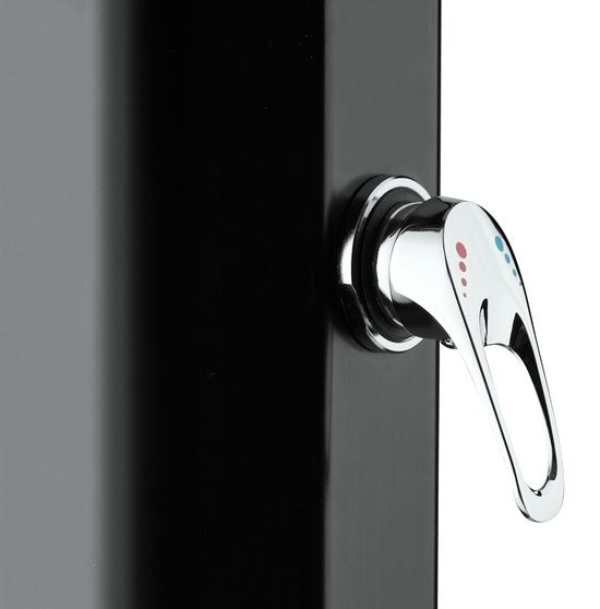 tectake - Douche d'extérieur "Ofanto" 35 l - noir - 404473