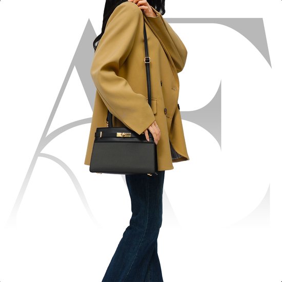 Aramae® - Sac à main pour femmes - Sac à bandoulière pour femmes - Cadeau pour femmes - Noir