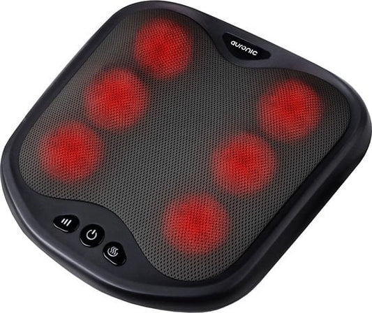Masseur - Auronic - Appareil de Massage Shiatsu Électrique Chauffant - 15min Auto - Noir