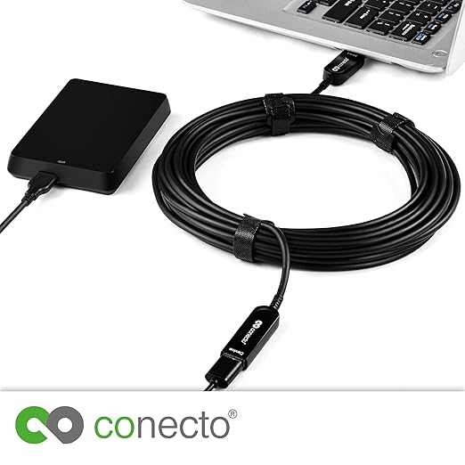 conecto Câble d'extension USB 3.1(gen 2) - 50 mètres - 10gbps
