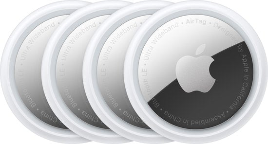 Apple AirTag - 1re génération (2021) - lot de 4
