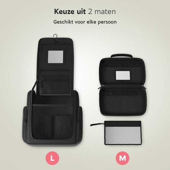 ONYX® Trousse de toilette Noir L