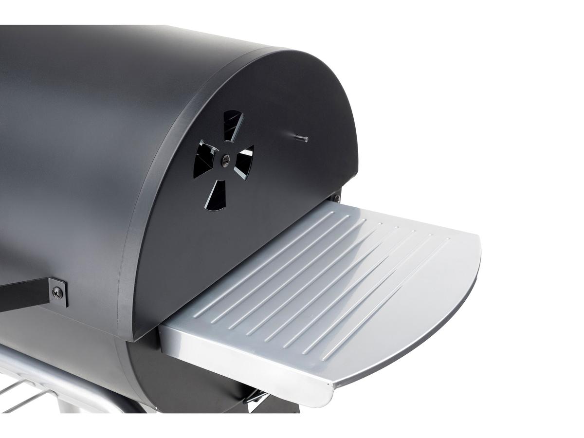 Barbecue au charbon de bois Landmann Black Taurus 440 - Conception robuste - Grande surface de cuisson