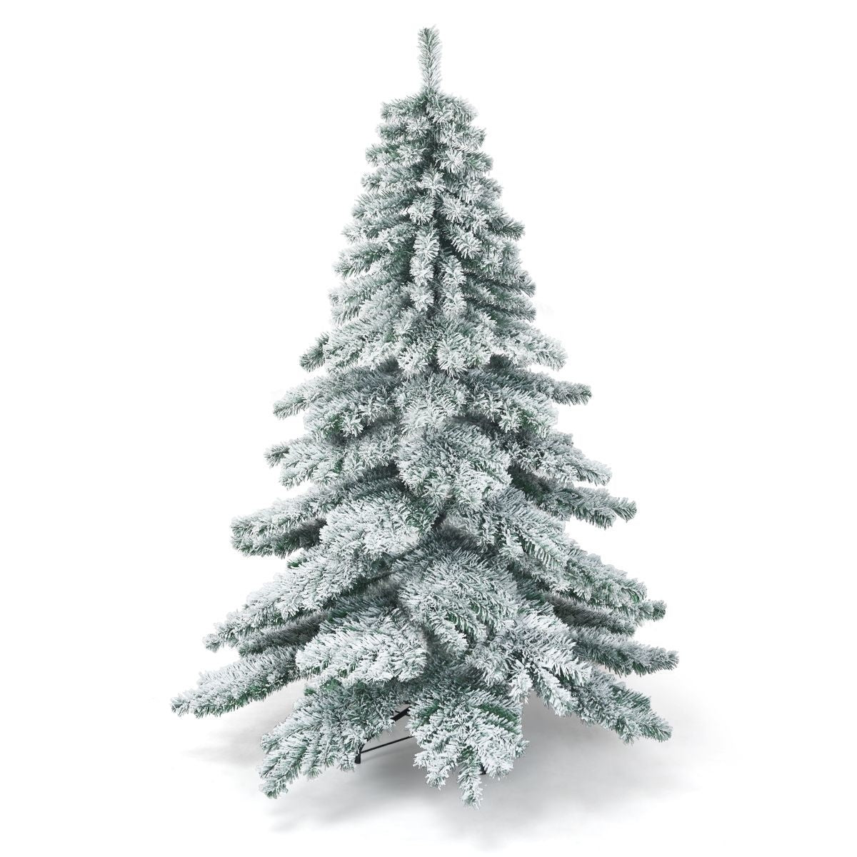 Coast Arbre de Noël - Avec flocons de neige - Vert + Blanc - 180 cm