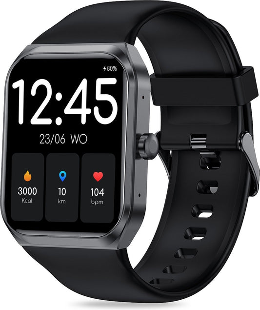 FITAGE Smartwatch - Podomètre - Montre sport - Noir