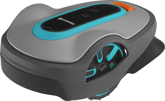 Tondeuse à gazon robotisée GARDENA SILENO life 1000 - 1000 m² - 4 kWh - 20-50 mm - gris/ bleu