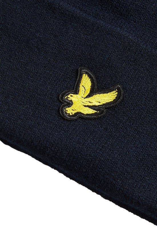 Bonnet Lyle & Scott en laine mélangée, bleu marine - Taille - Homme
