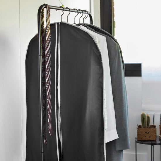 Housse à vêtements Compactor Urban pour costume, noire