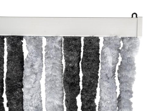 Moustiquaire Arisol - Caravane - « queue de chat » - 185 x 56 cm - Anthracite/Gris