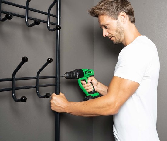 Kit multi-outils Hammersmith - 18 V - outil multifonction sans fil à rotation et oscillation - perçage, découpe, sciage, rabotage et ponçage - vaste gamme d'accessoires et mallette de rangement